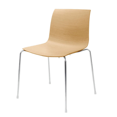 Catifa 46 Chair Unicolored Frame Chrome